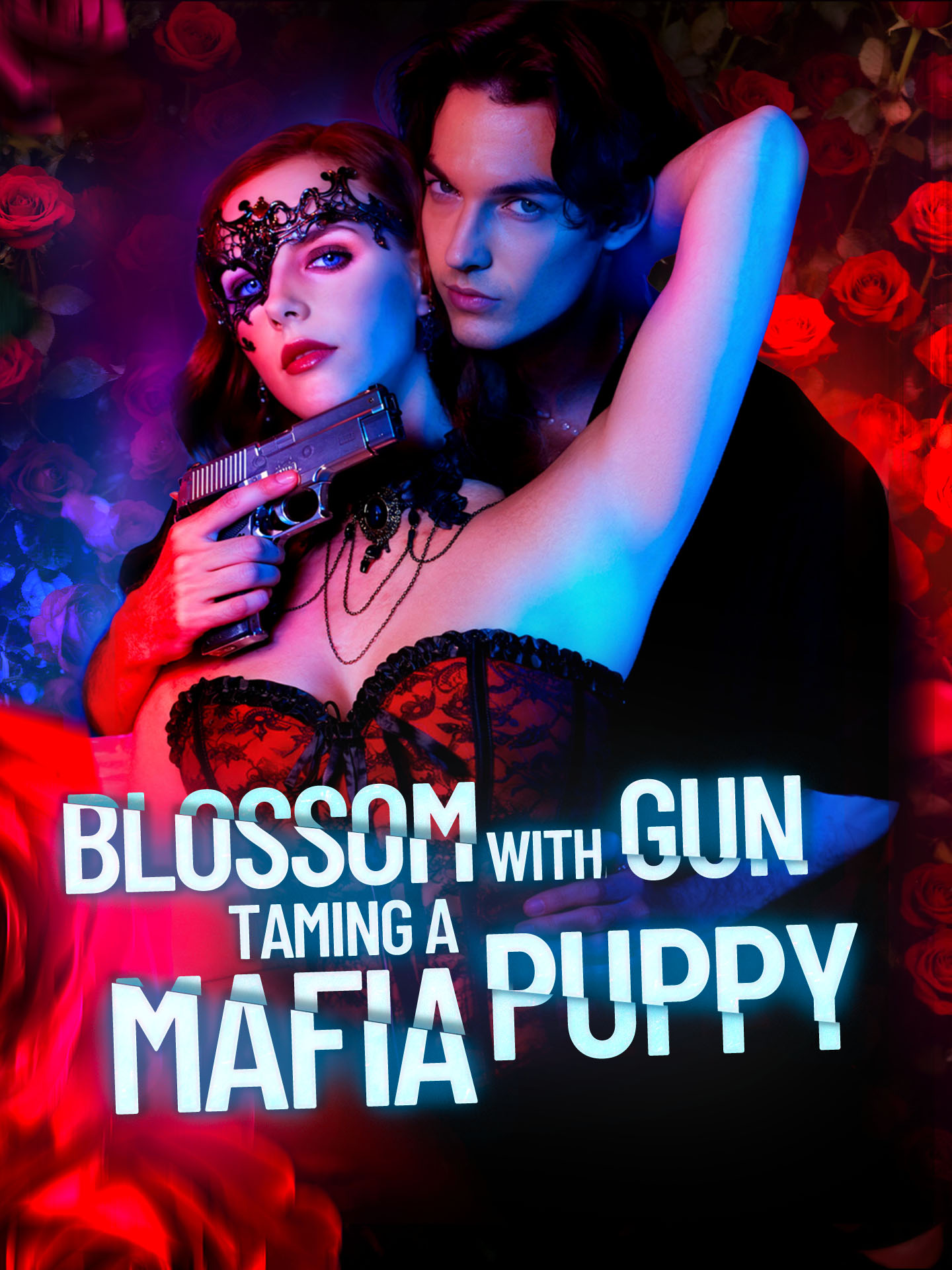Blossom with Gun Taming a Mafia Puppy